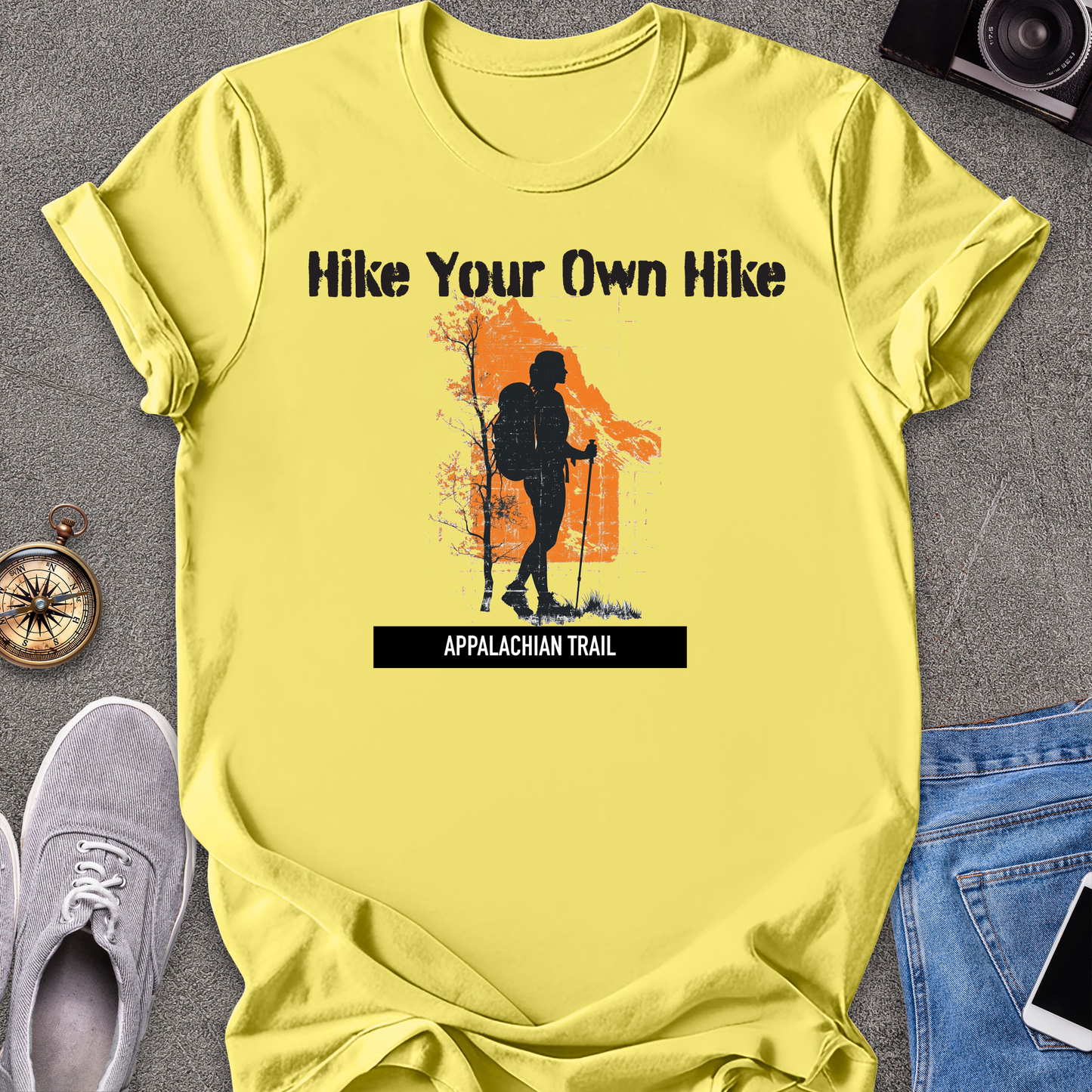 Hike Your Own Hike Unisex T-Shirt - Appalachian Trail Adventure Tee
