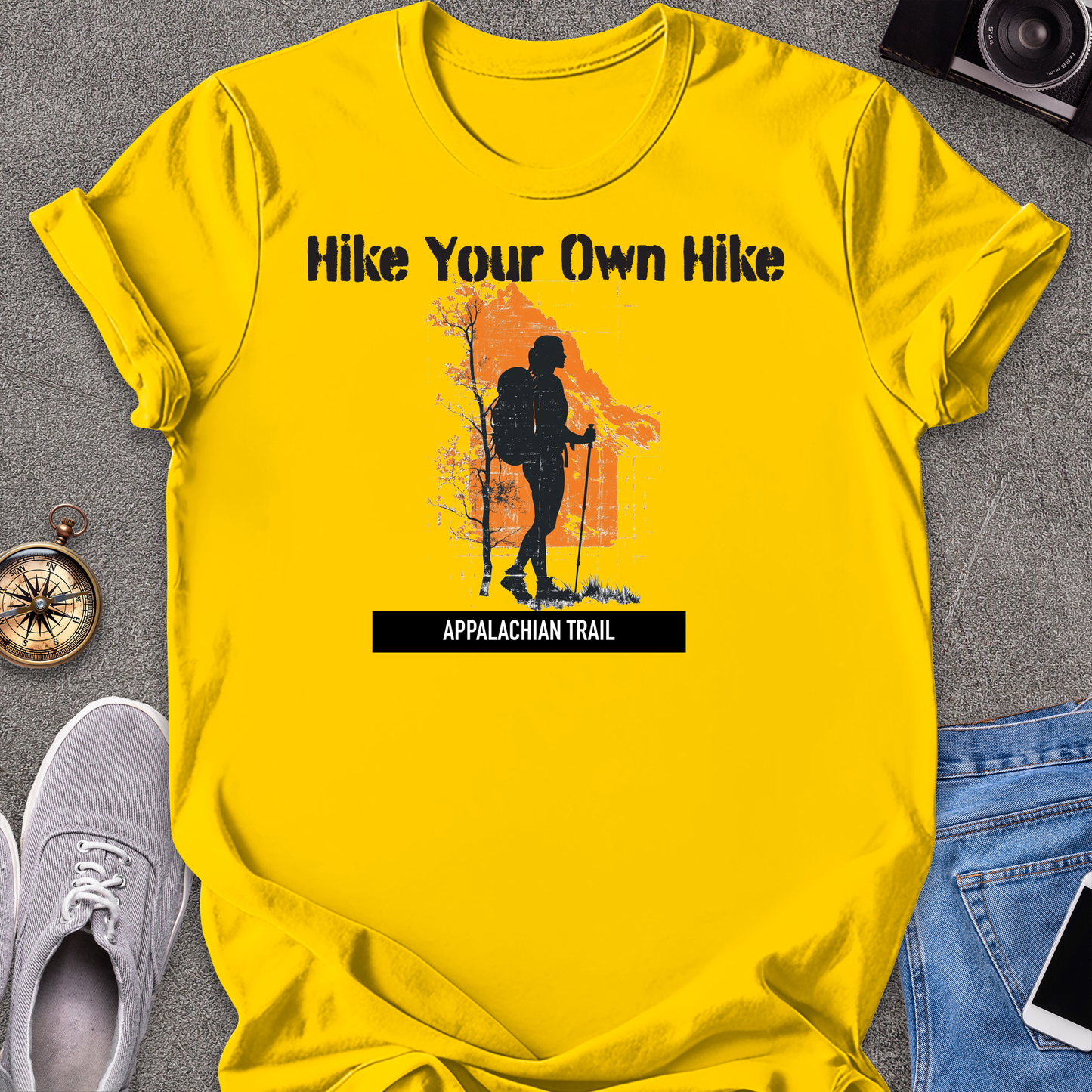 Hike Your Own Hike Unisex T-Shirt - Appalachian Trail Adventure Tee