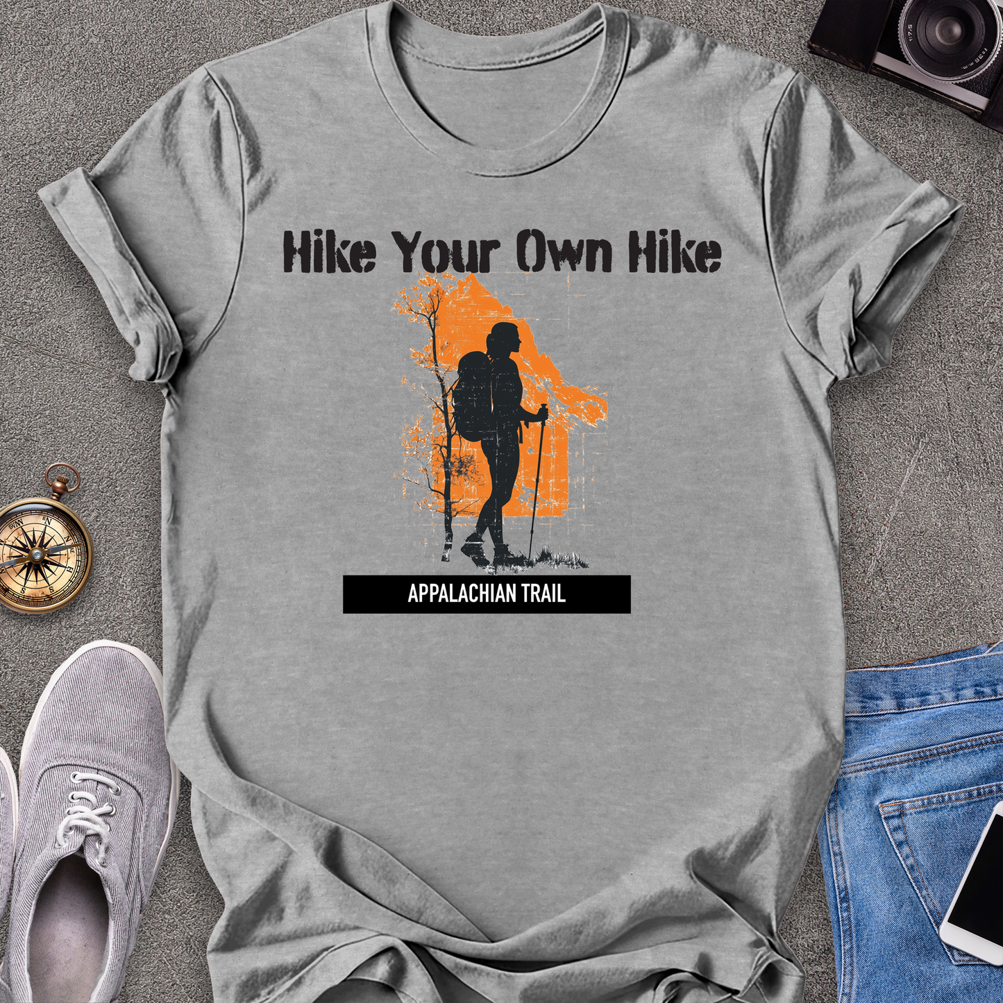 Hike Your Own Hike Unisex T-Shirt - Appalachian Trail Adventure Tee