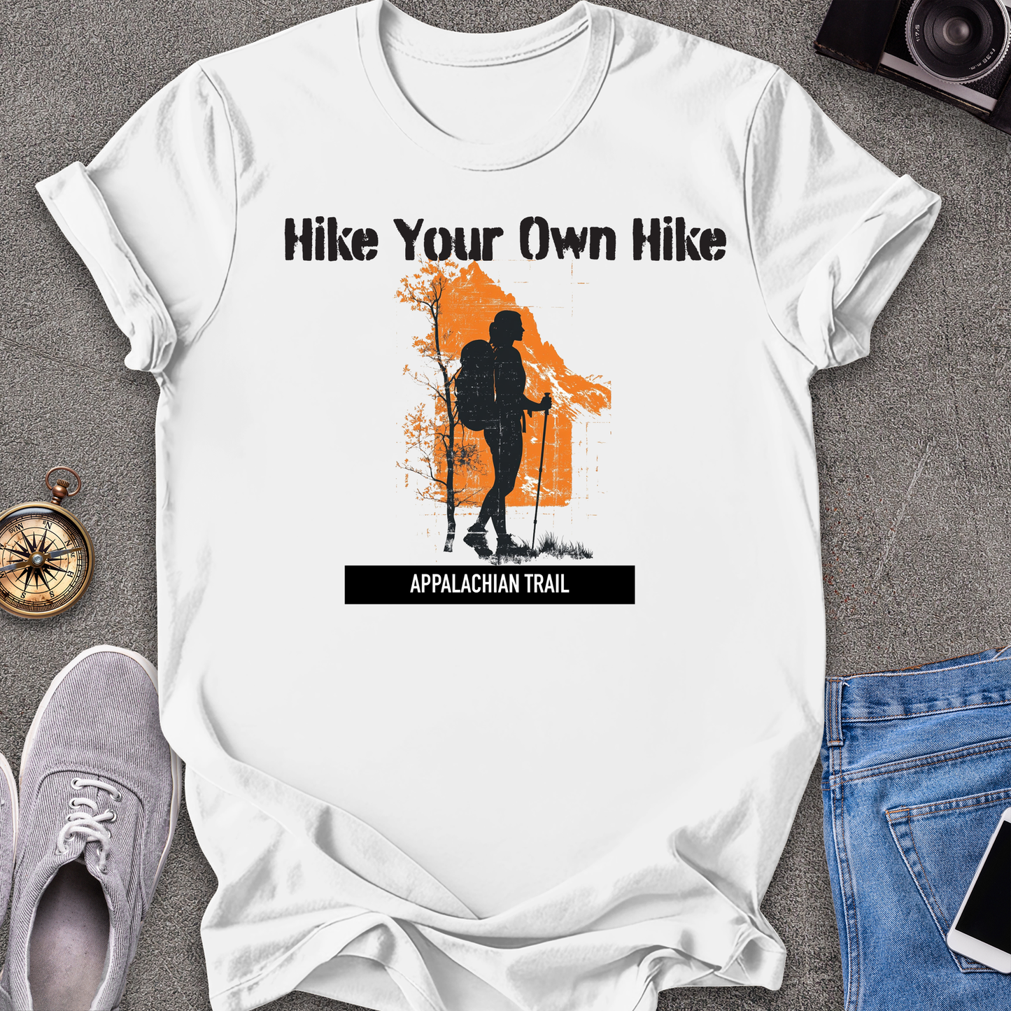 Hike Your Own Hike Unisex T-Shirt - Appalachian Trail Adventure Tee