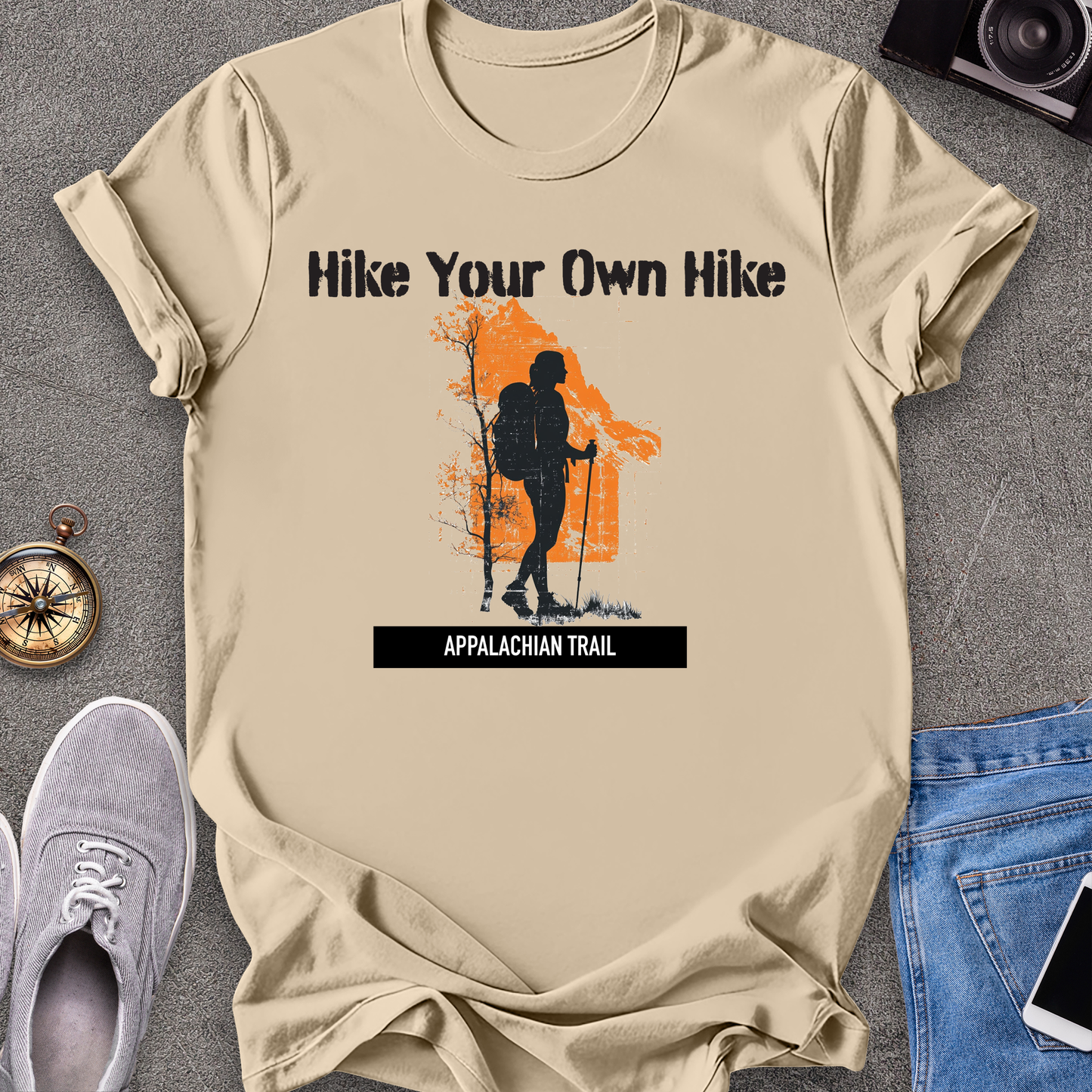 Hike Your Own Hike Unisex T-Shirt - Appalachian Trail Adventure Tee