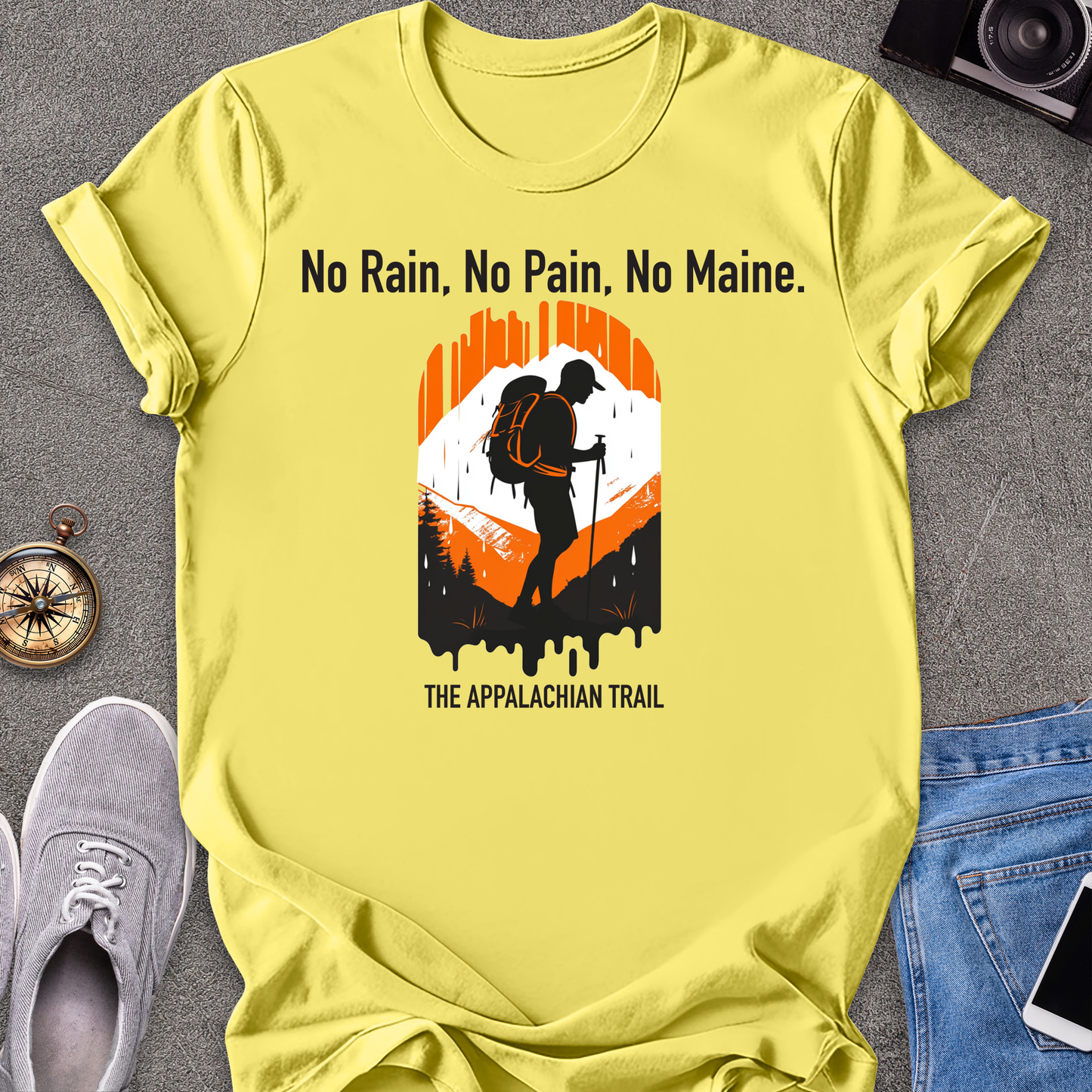 No Rain. No Pain. No Maine. Appalachian Trail