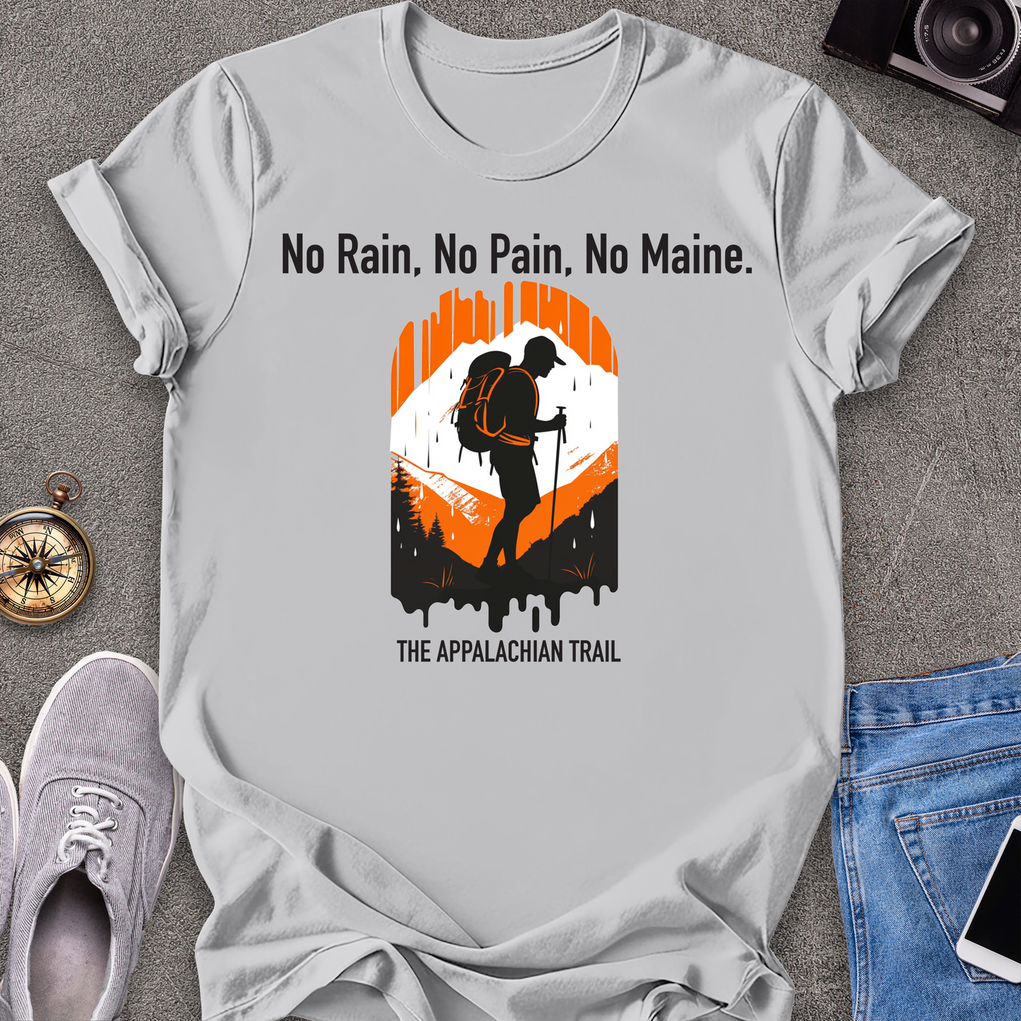 No Rain. No Pain. No Maine. Appalachian Trail