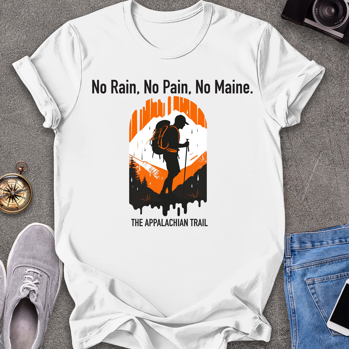 No Rain. No Pain. No Maine. Appalachian Trail