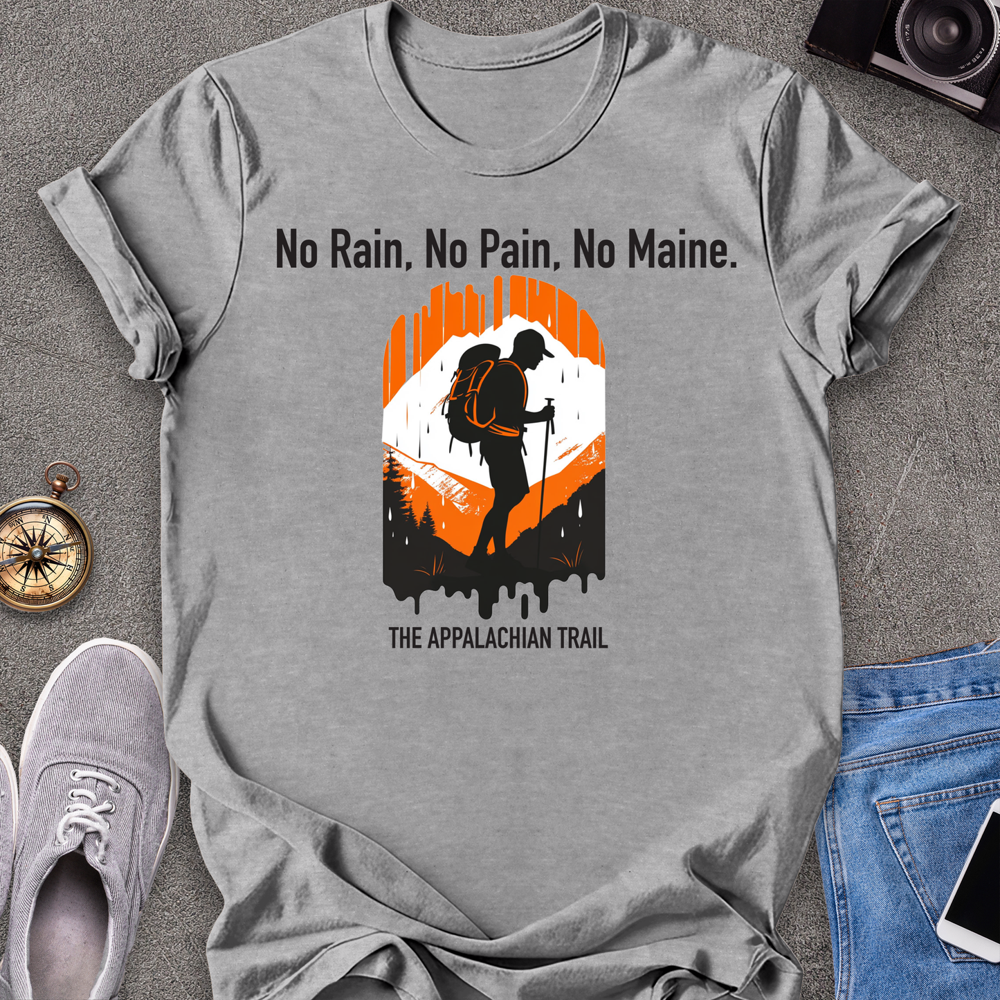 No Rain. No Pain. No Maine. Appalachian Trail