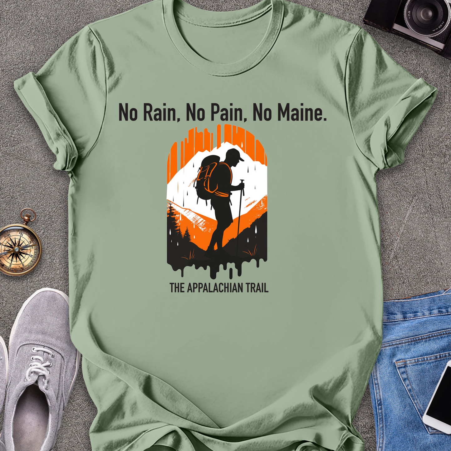 No Rain. No Pain. No Maine. Appalachian Trail