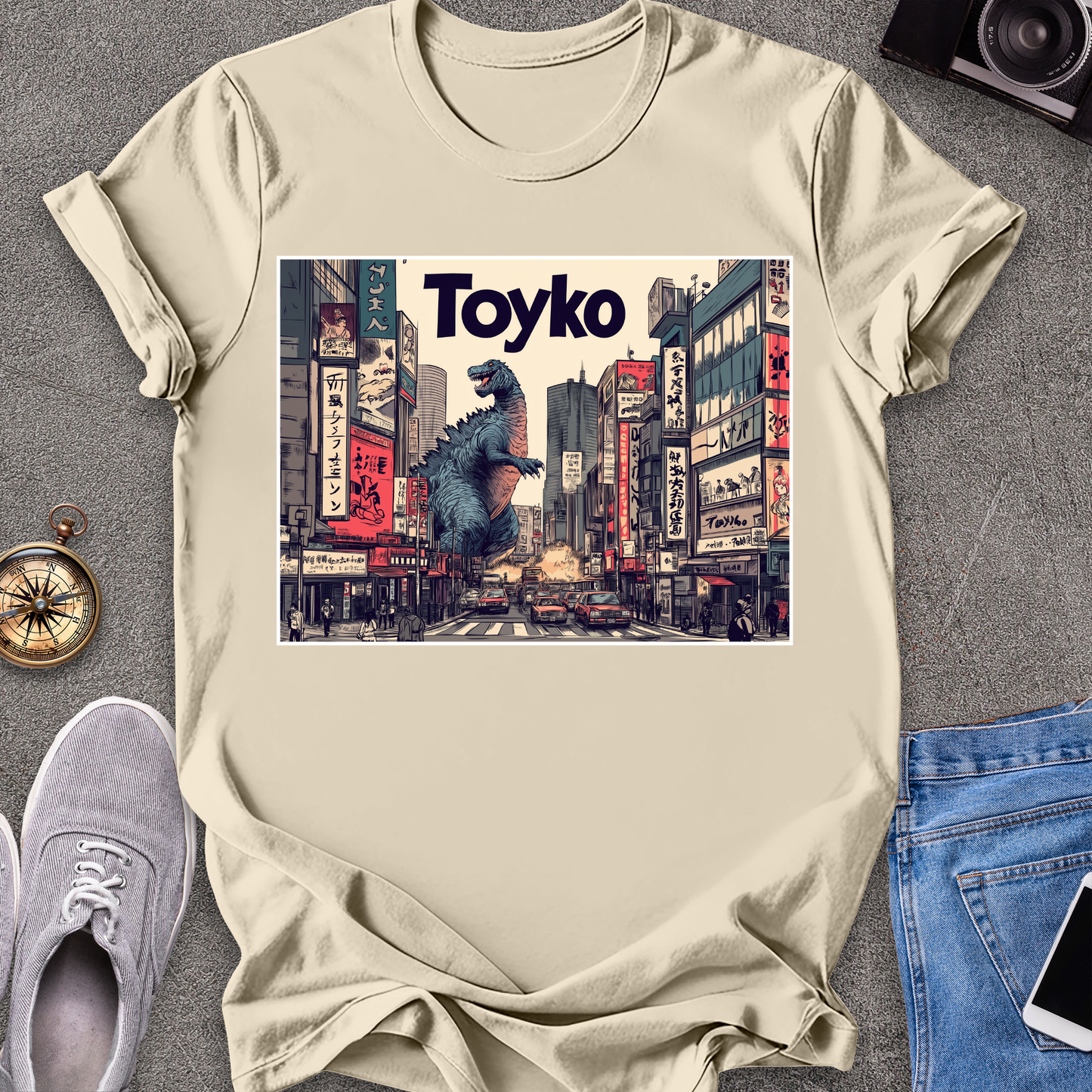 Tokyo - Godzilla T-Shirt