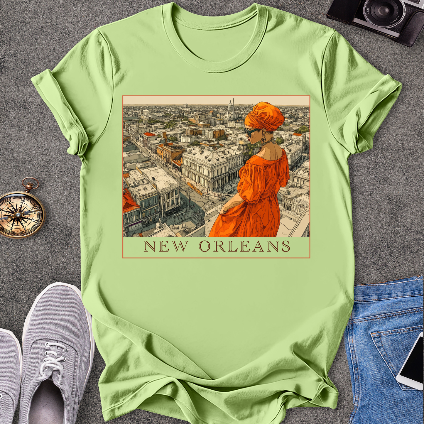 New Orleans - Mystery Lady T-Shirt
