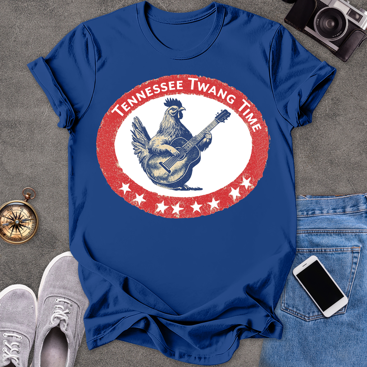 Tennessee Twang Time | Unisex Softstyle T-Shirt | Fun and Casual Music Lover Tee