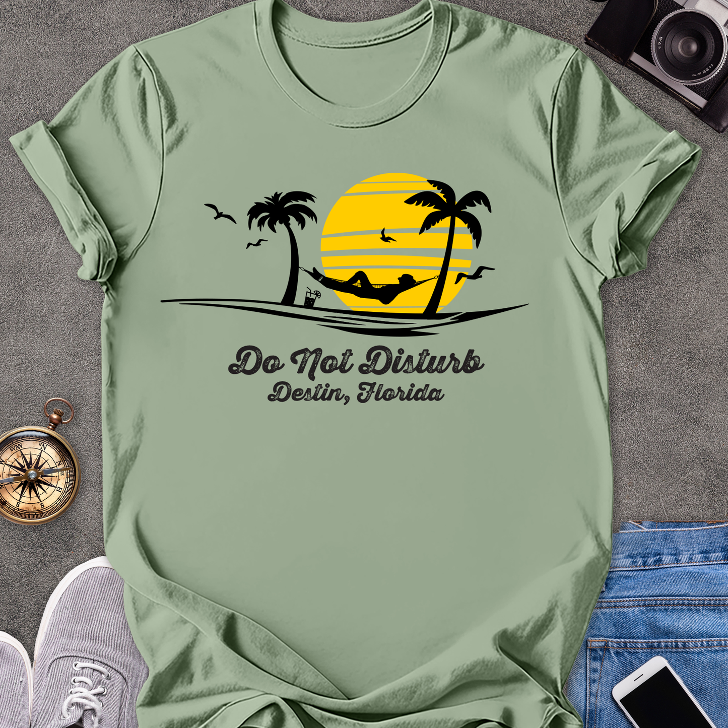 Do Not Disturb - Destin, Florida | Unisex Softstyle T-Shirt | Beach Lover Tee