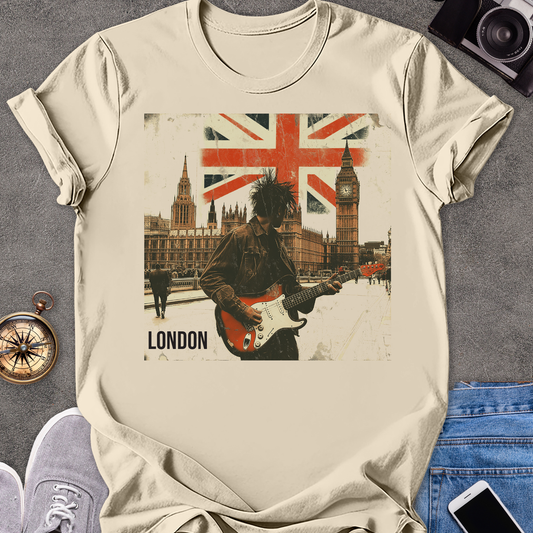 London | Unisex Softstyle T-Shirt | Rock Travel Tee
