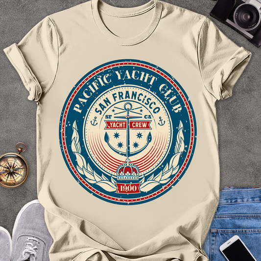 Pacific Yacht Club | Unisex Softstyle T-Shirt | San Francisco Travel Tee