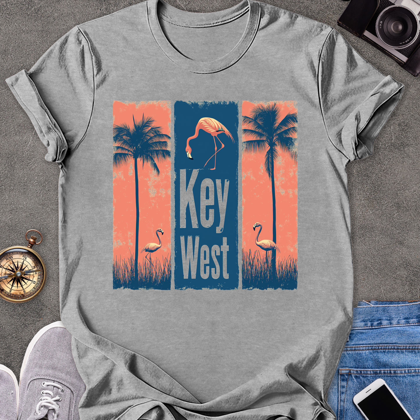Key West| Unisex Softstyle T-Shirt | Florida Travel Tee