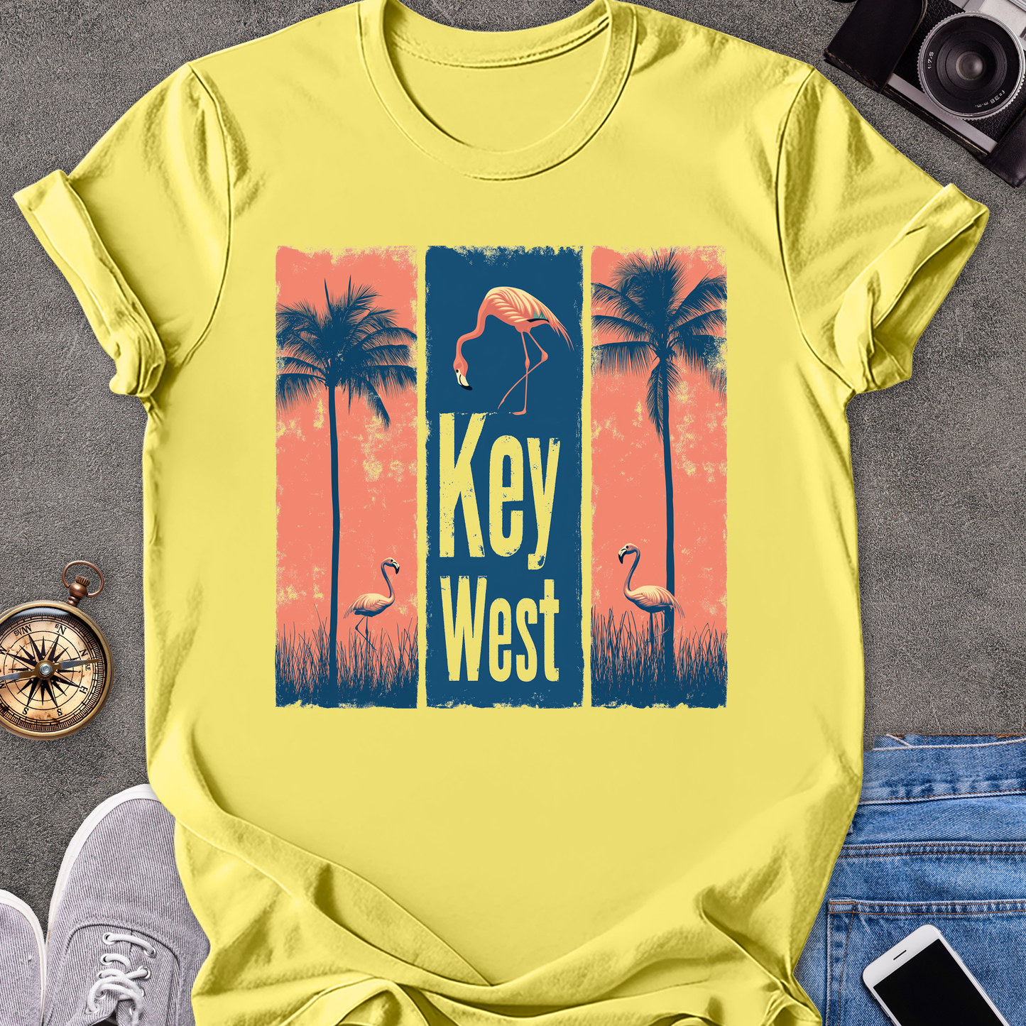 Key West| Unisex Softstyle T-Shirt | Florida Travel Tee