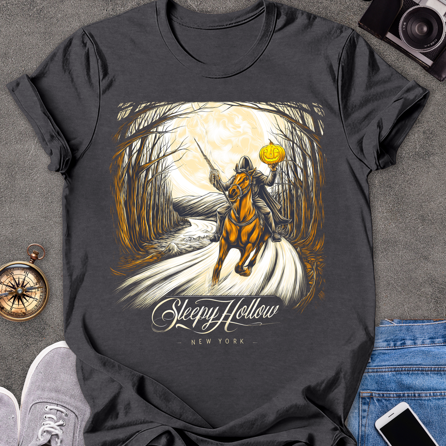 Sleepy Hollow, New York | Softstyle T-Shirt | New York Travel Tee