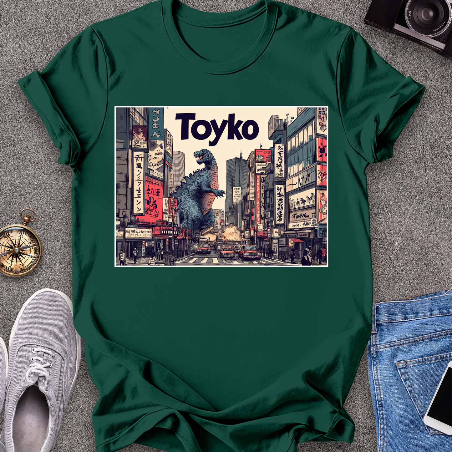 Tokyo - Godzilla T-Shirt