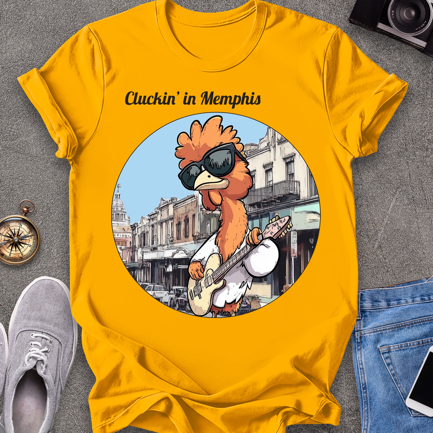 Cluckin' In Memphis - Tennessee T-Shirt