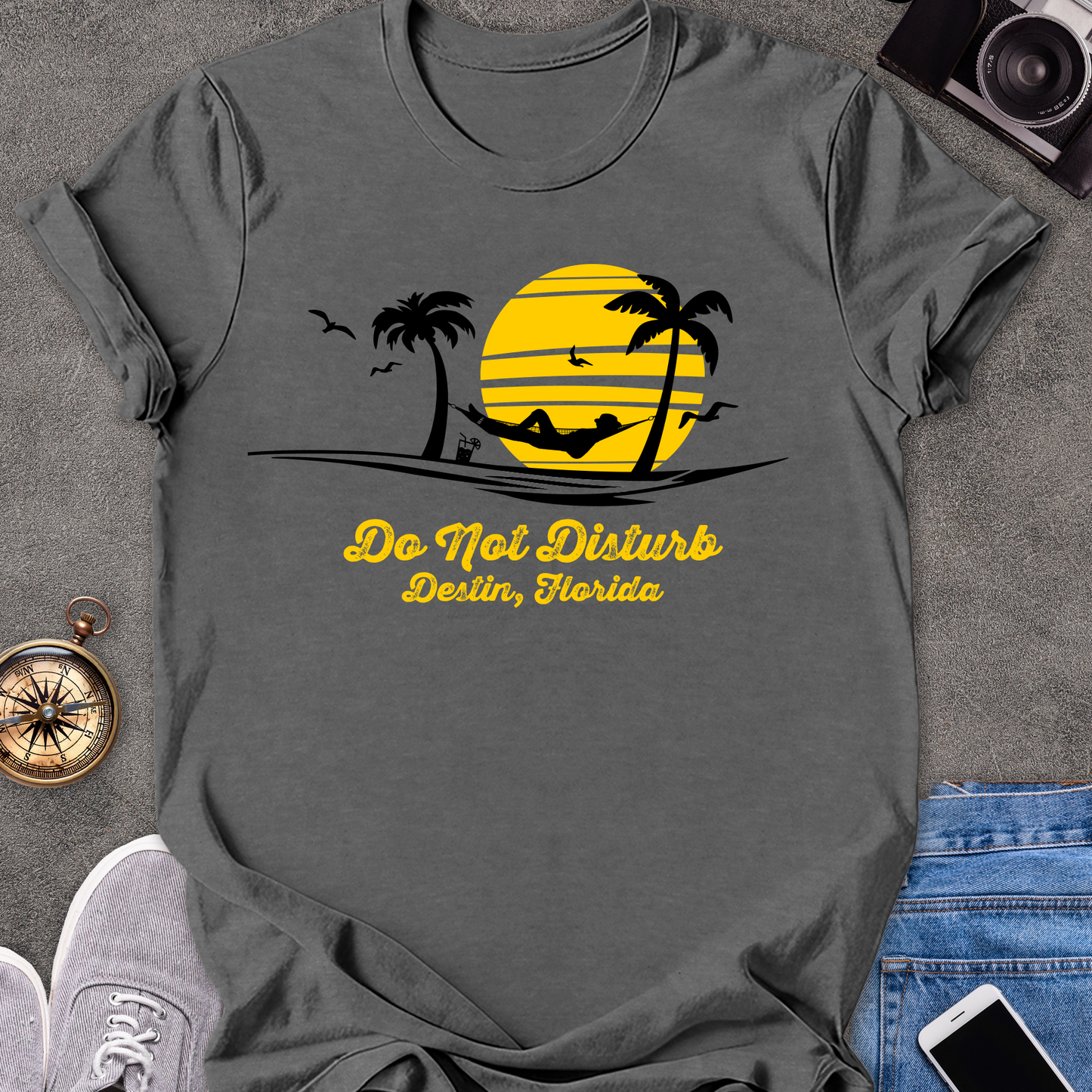 Do Not Disturb - Destin, Florida | Unisex Softstyle T-Shirt | Beach Lover Tee