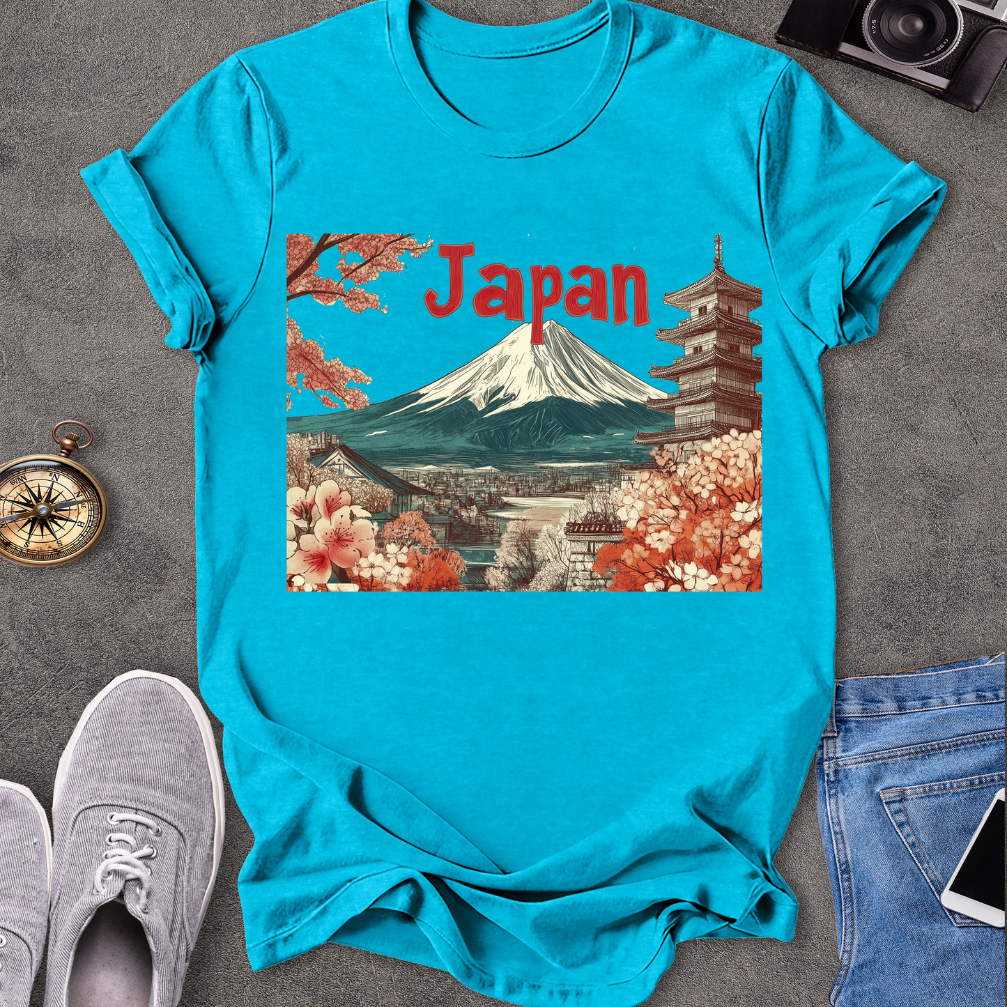 Japan-Cherry Blossoms T-Shirt