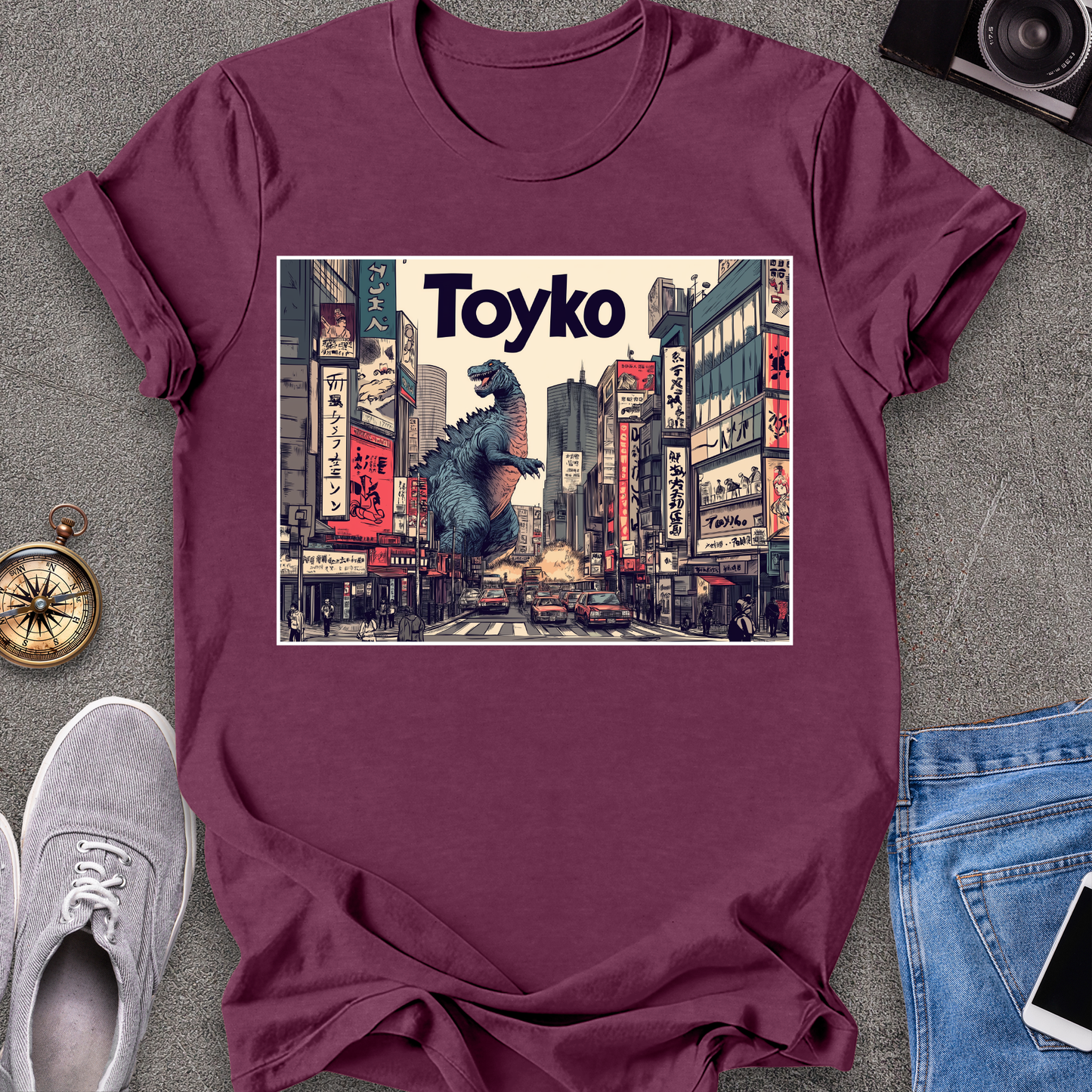 Tokyo - Godzilla T-Shirt