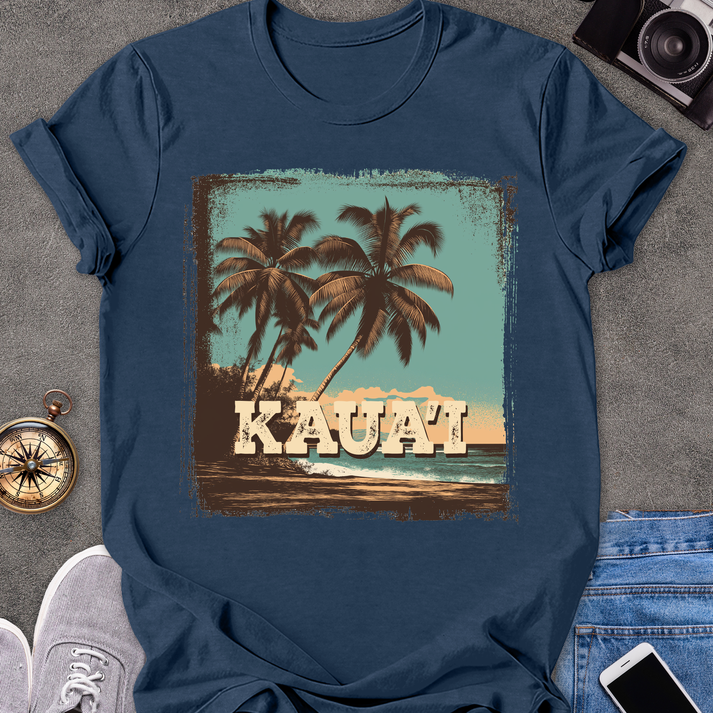 Kaua'i | Unisex Softstyle T-Shirt | Hawaii Travel Tee