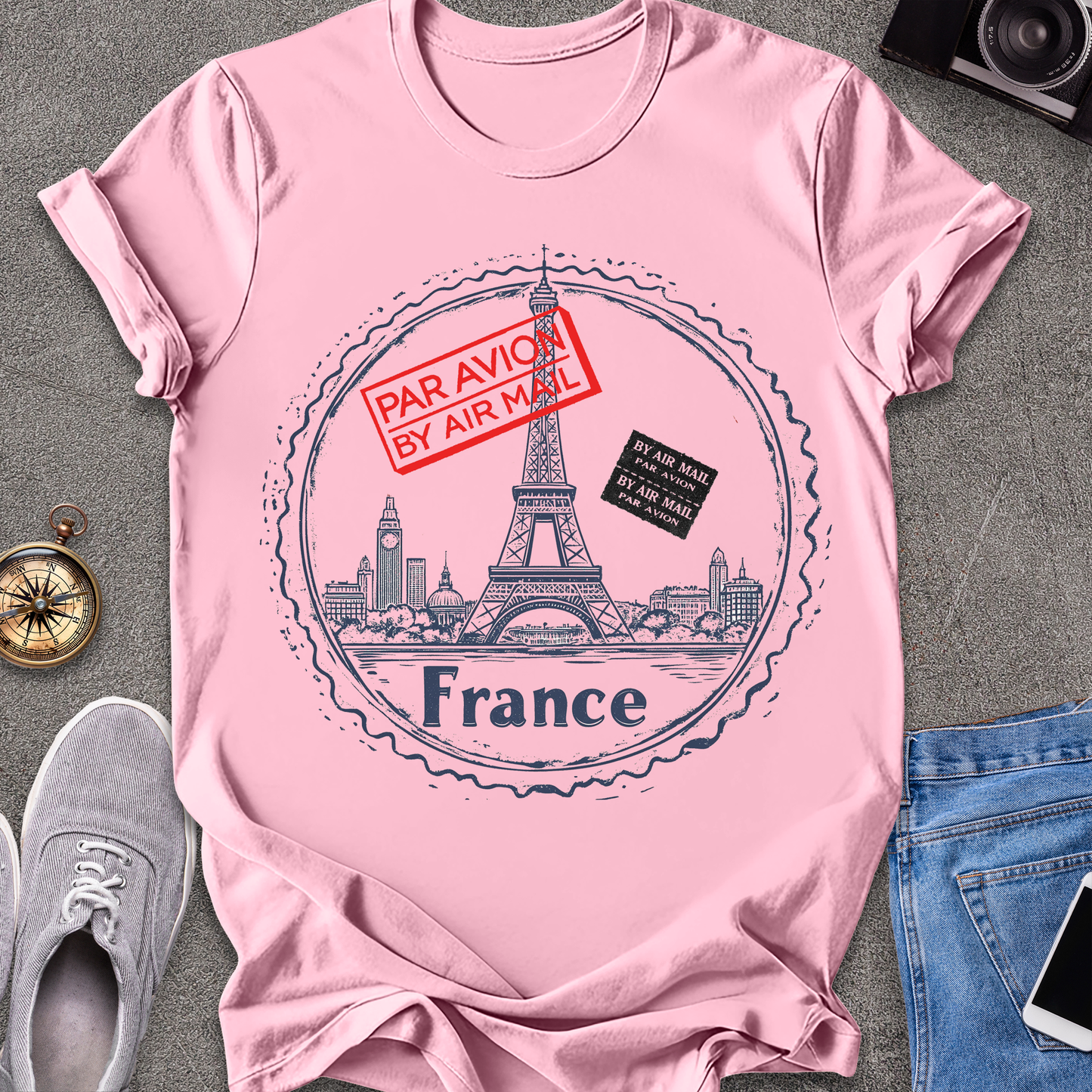 France Eiffel Tower T-Shirt