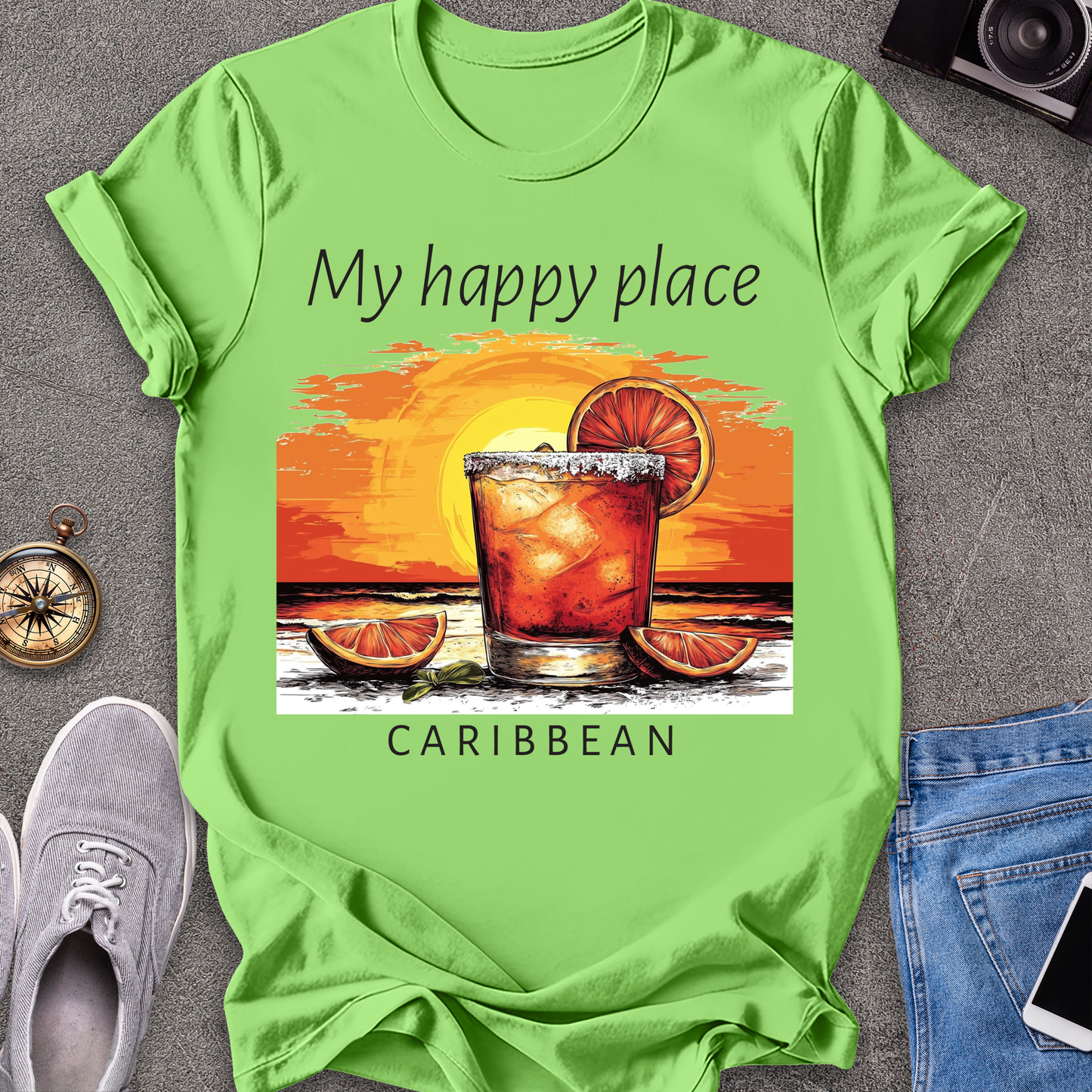 My Happy Place - Caribbean T-Shirt