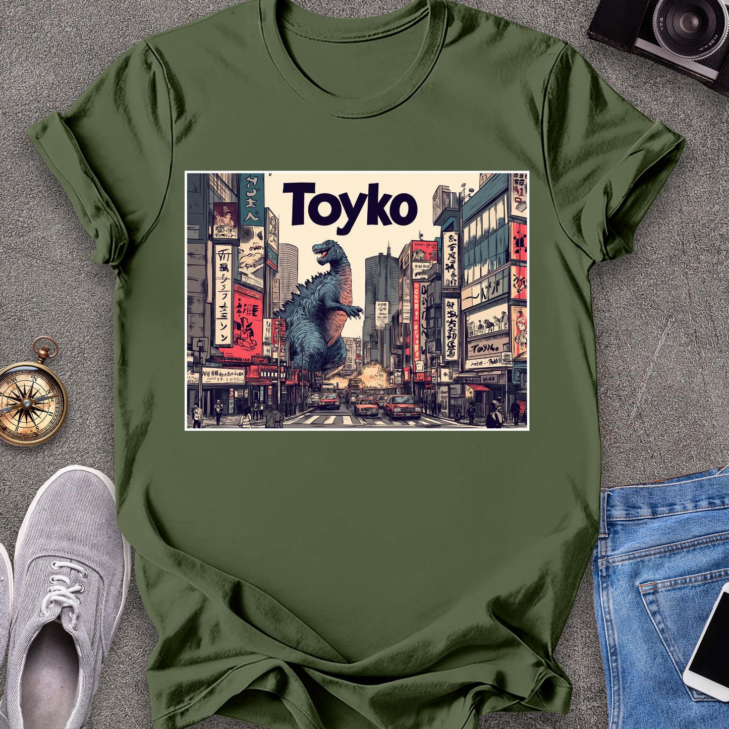Tokyo - Godzilla T-Shirt