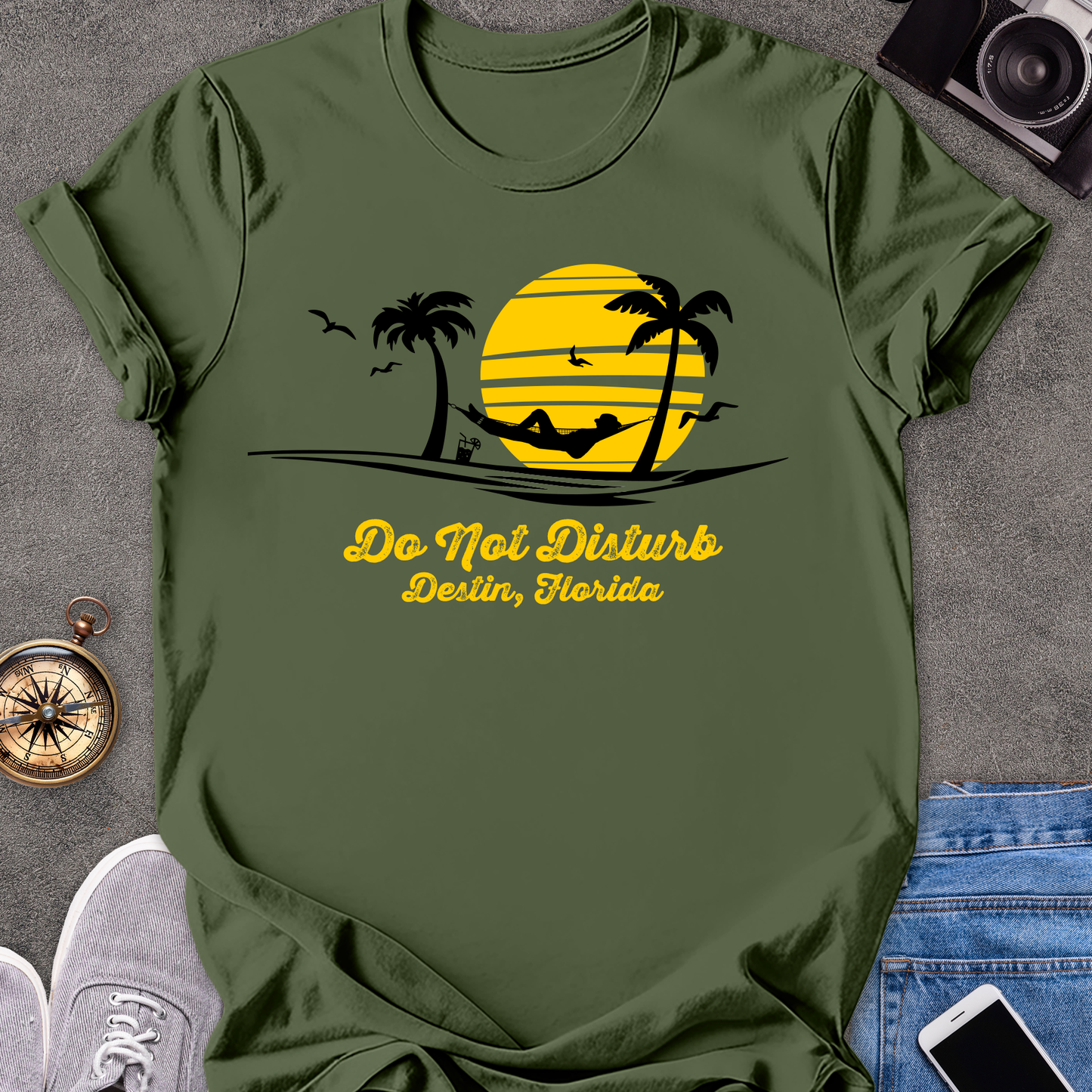 Do Not Disturb - Destin, Florida | Unisex Softstyle T-Shirt | Beach Lover Tee