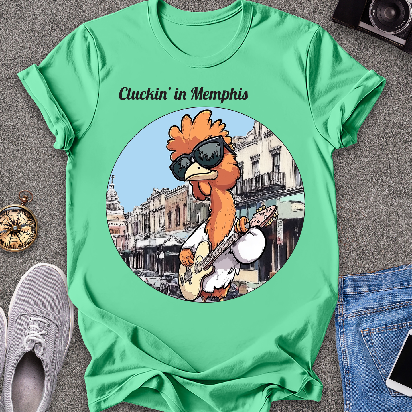 Cluckin' In Memphis - Tennessee T-Shirt