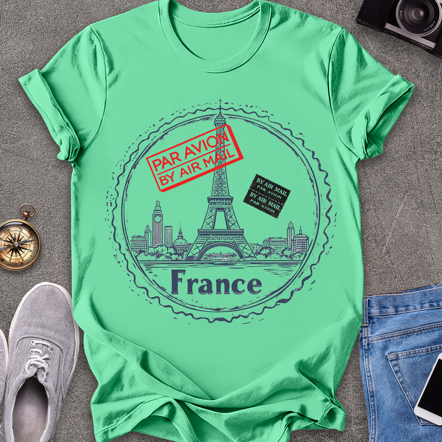 France Eiffel Tower T-Shirt
