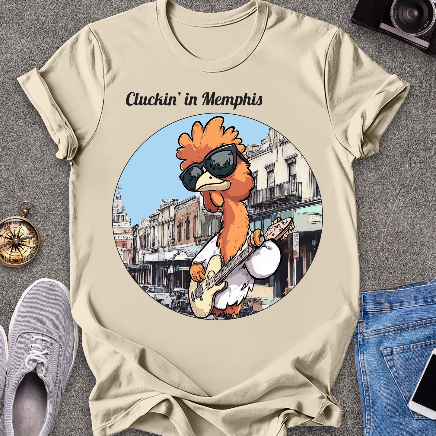 Cluckin' In Memphis - Tennessee T-Shirt
