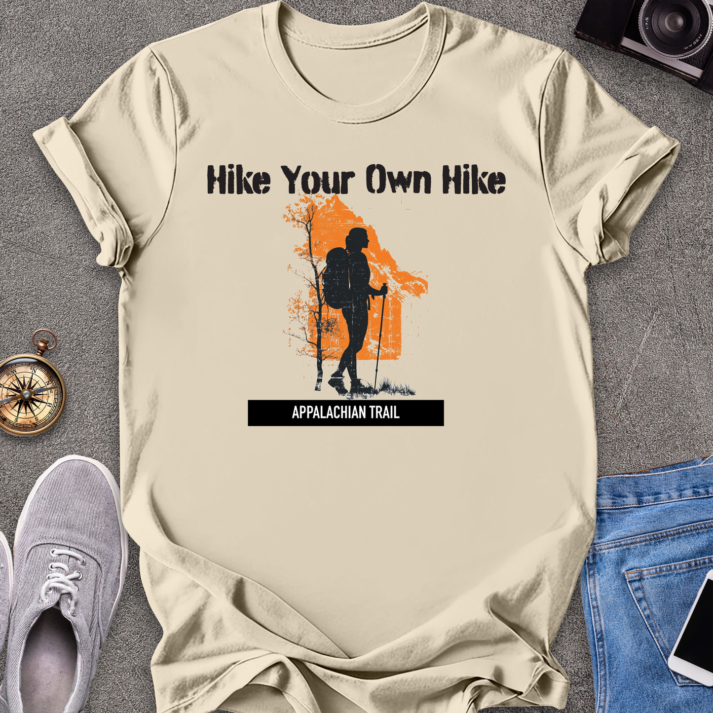 Hike Your Own Hike Unisex T-Shirt - Appalachian Trail Adventure Tee