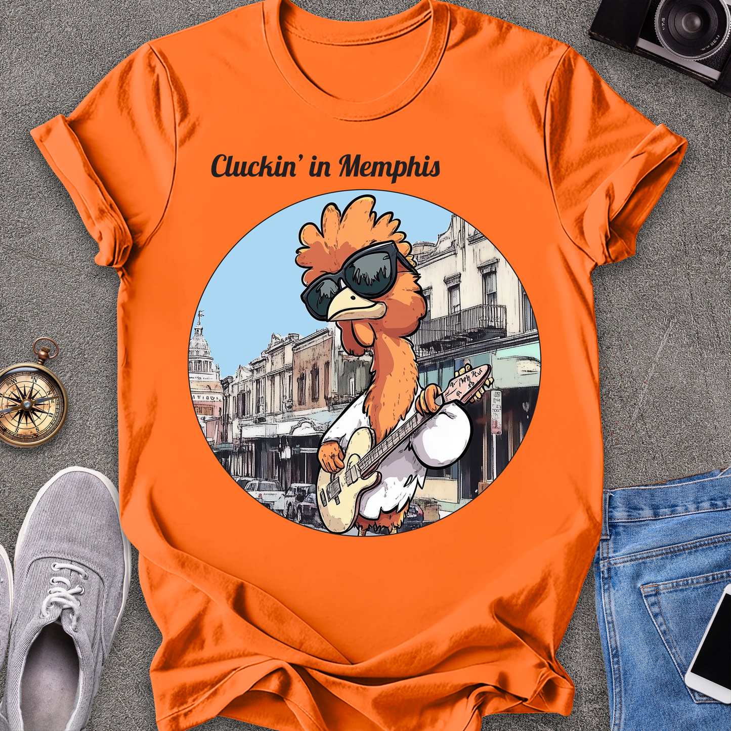 Cluckin' In Memphis - Tennessee T-Shirt
