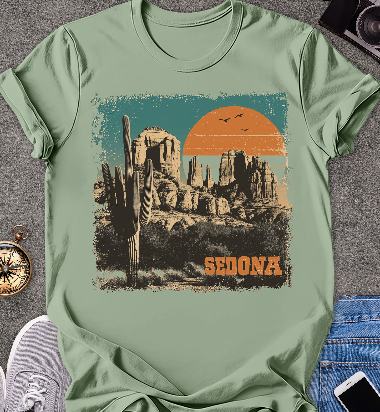 Sedona | Unisex Softstyle T-Shirt | Arizonia Travel Tee