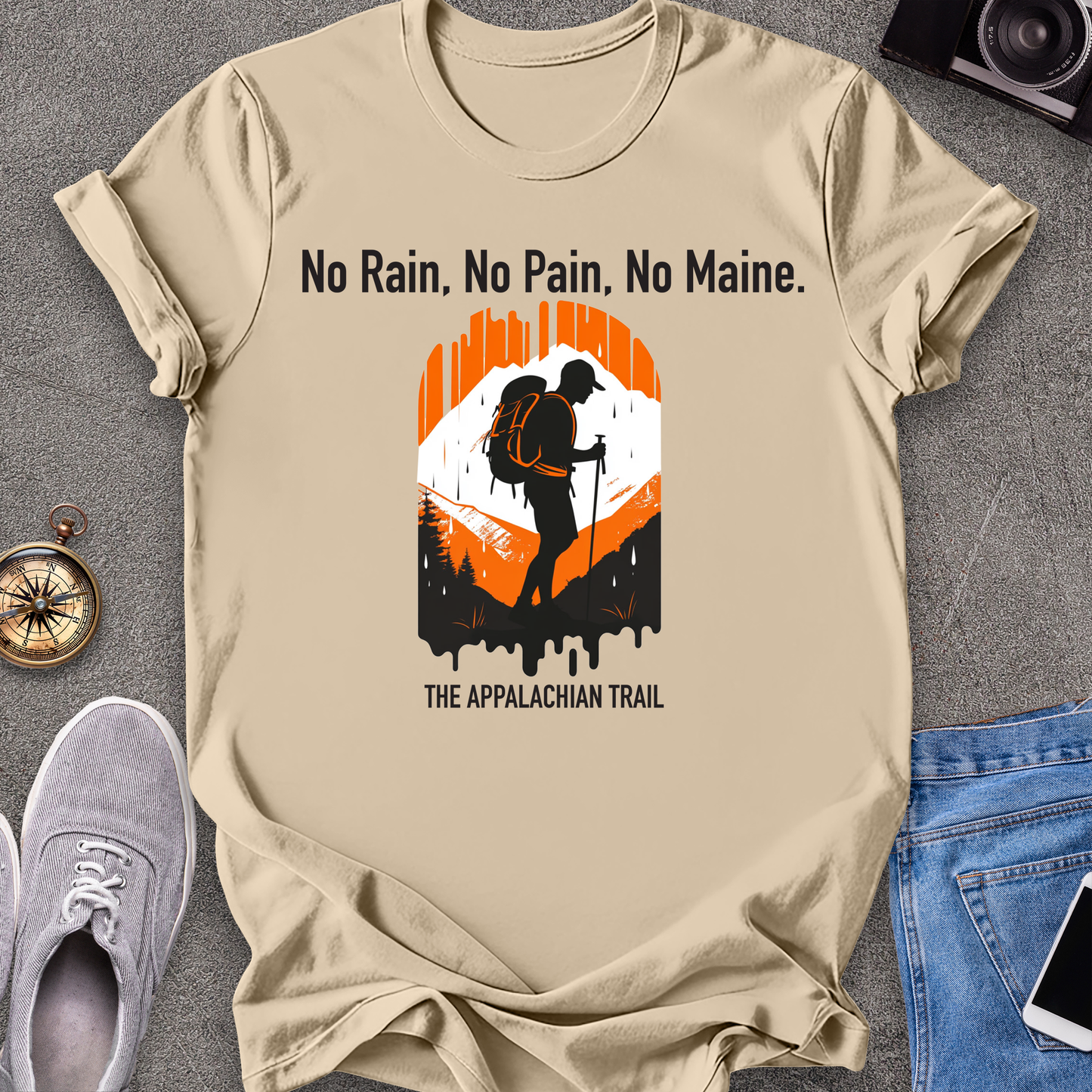 No Rain. No Pain. No Maine. Appalachian Trail