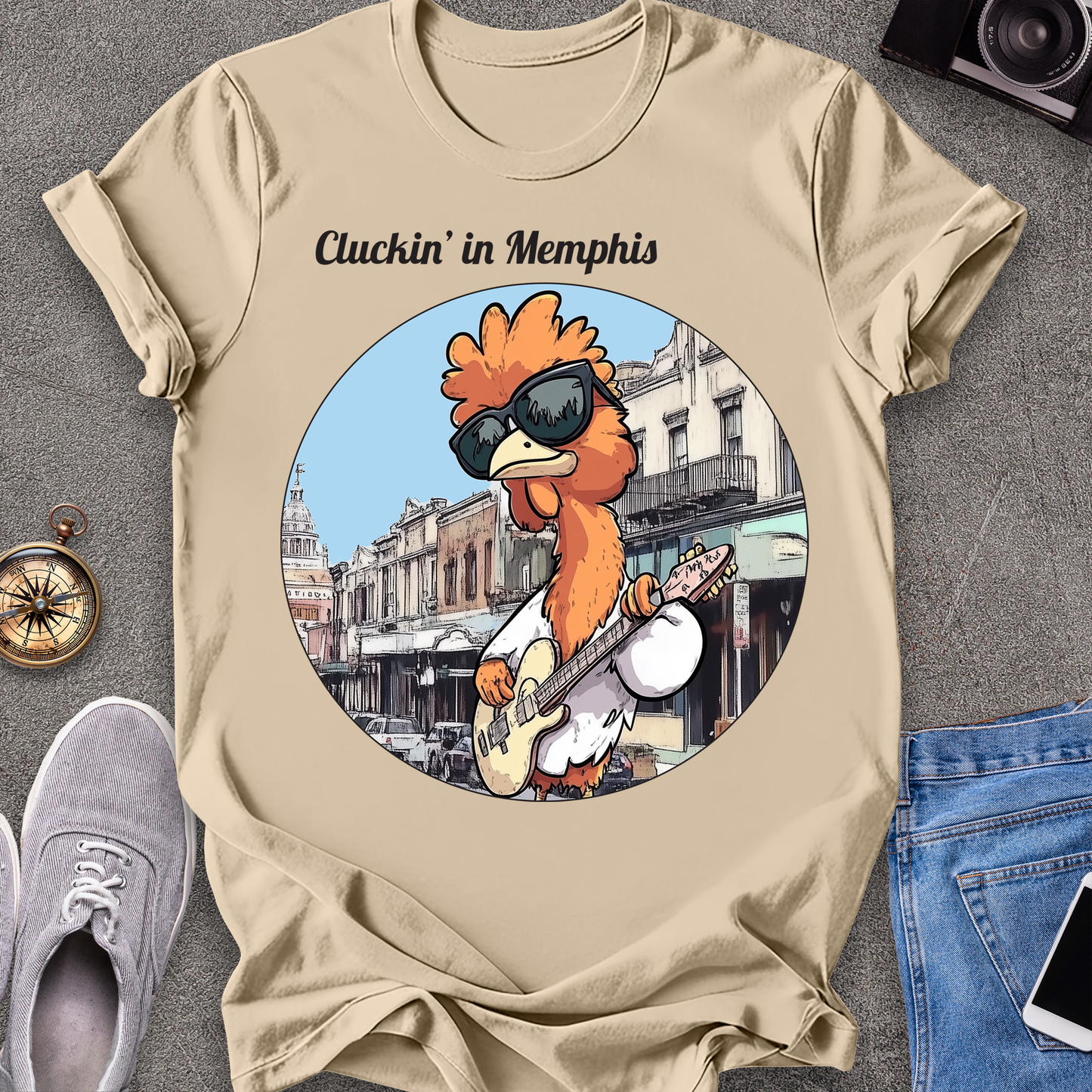 Cluckin' In Memphis - Tennessee T-Shirt