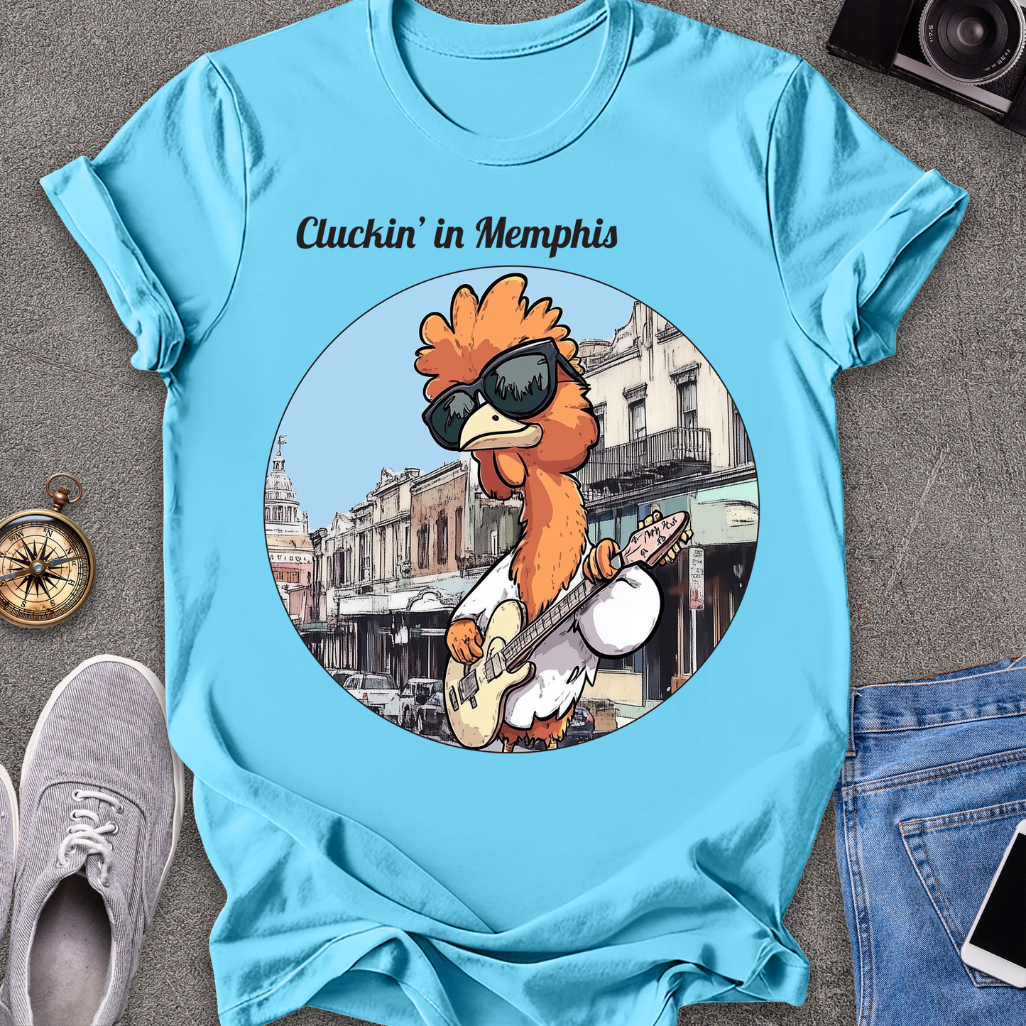 Cluckin' In Memphis - Tennessee T-Shirt