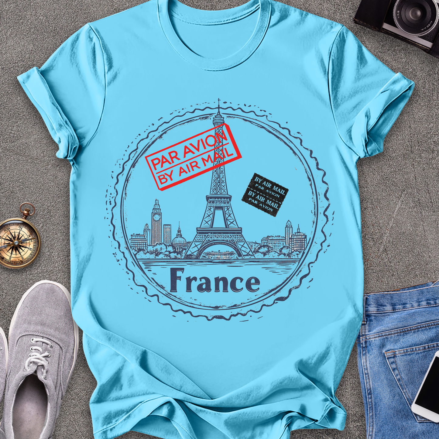 France Eiffel Tower T-Shirt