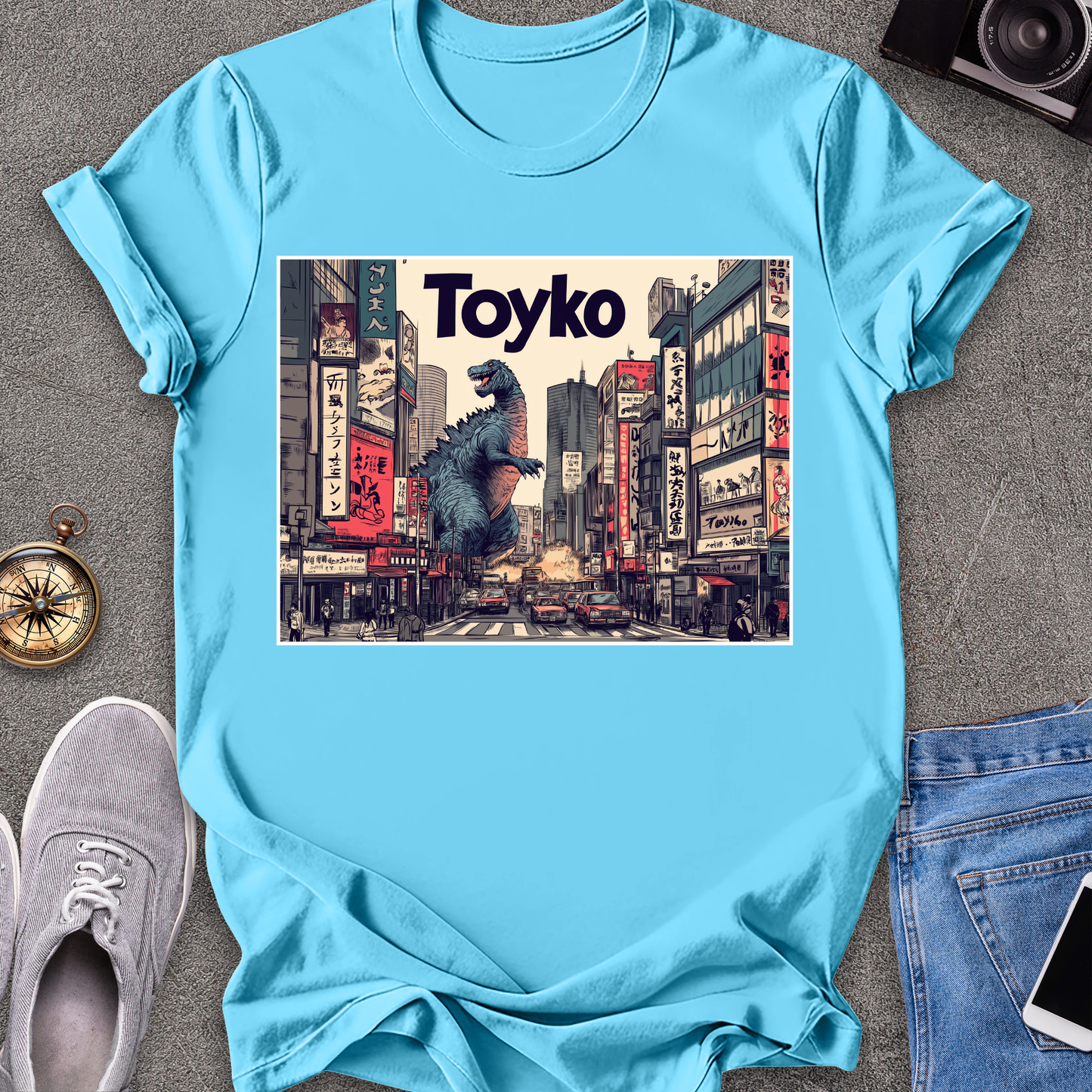 Tokyo - Godzilla T-Shirt