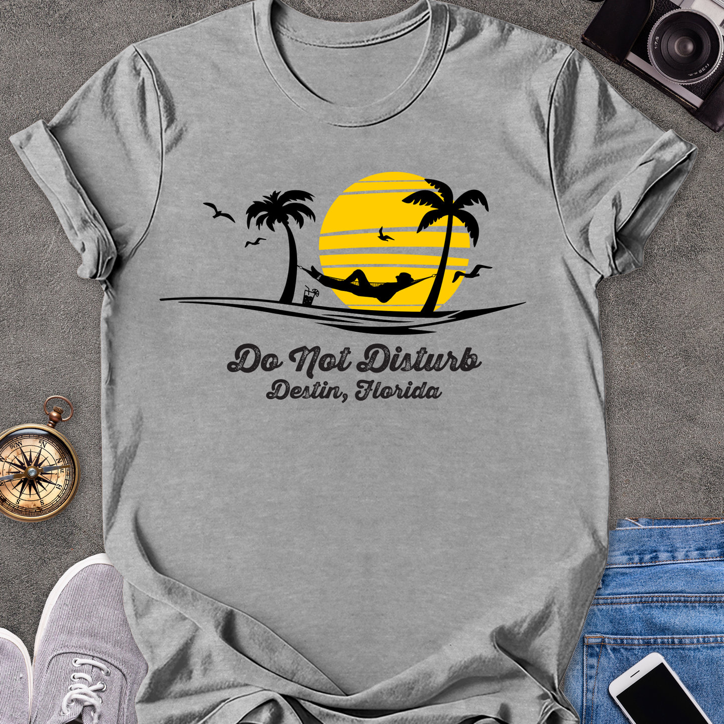Do Not Disturb - Destin, Florida | Unisex Softstyle T-Shirt | Beach Lover Tee