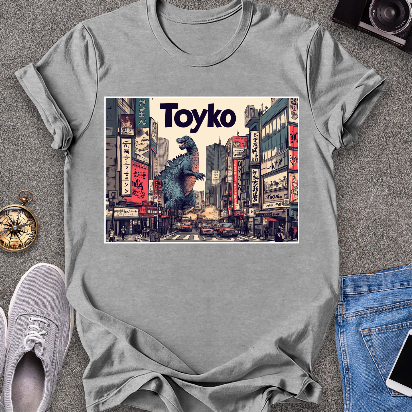 Tokyo - Godzilla T-Shirt
