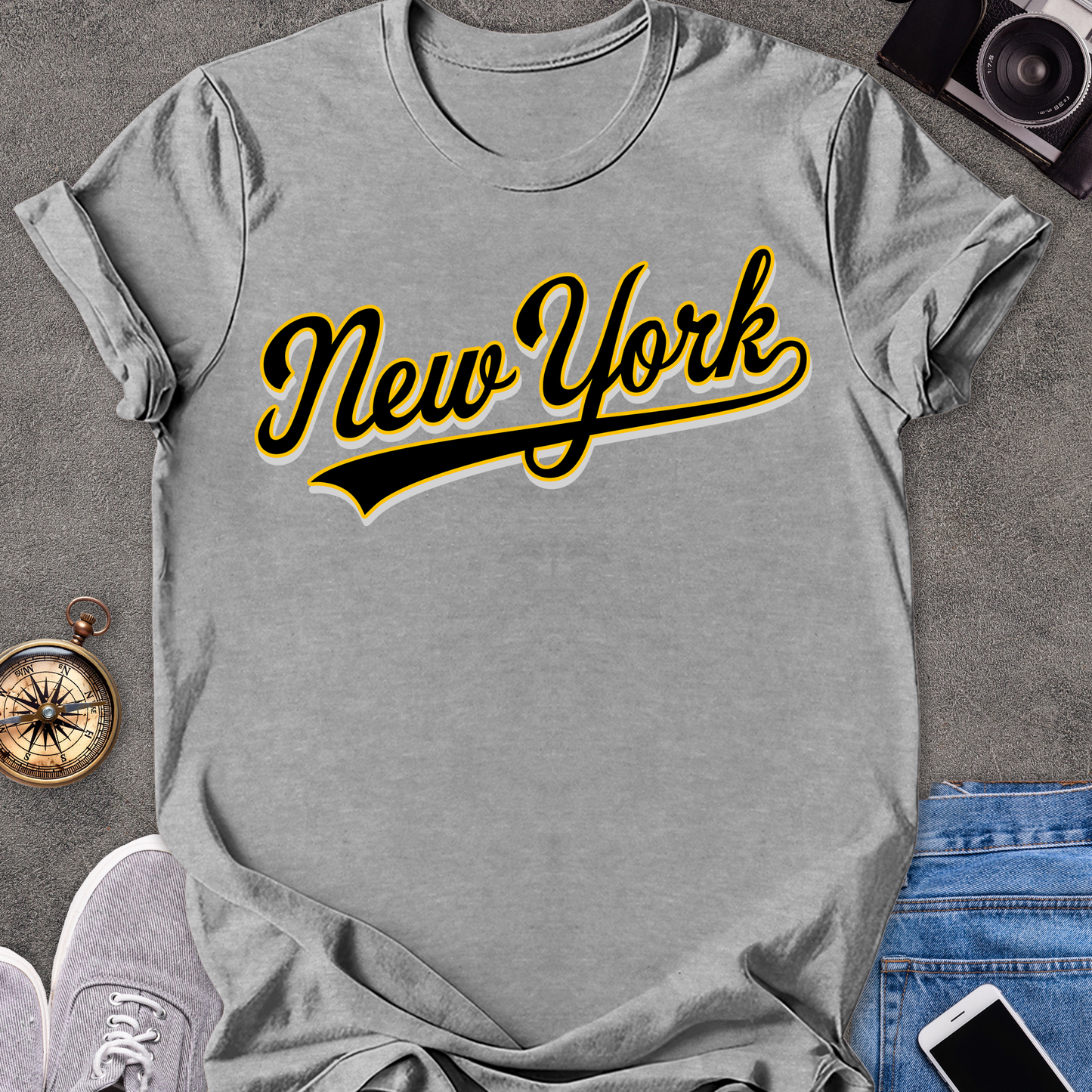 New York | Unisex Softstyle T-Shirt | Travel Tee