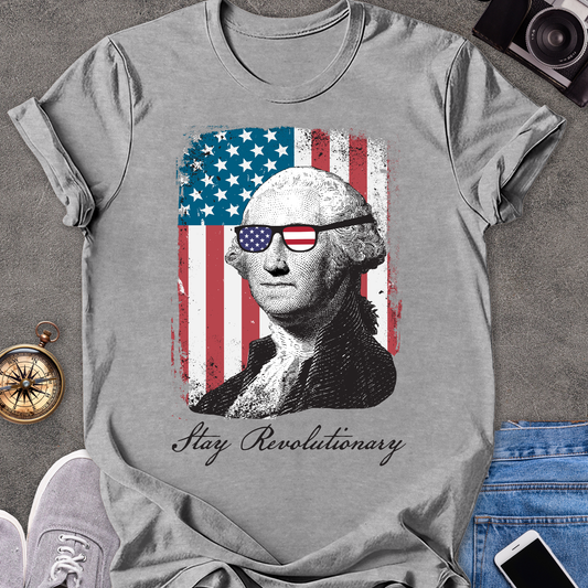 Stay Revolutionary | Unisex Softstyle T-Shirt | USA Travel Tee
