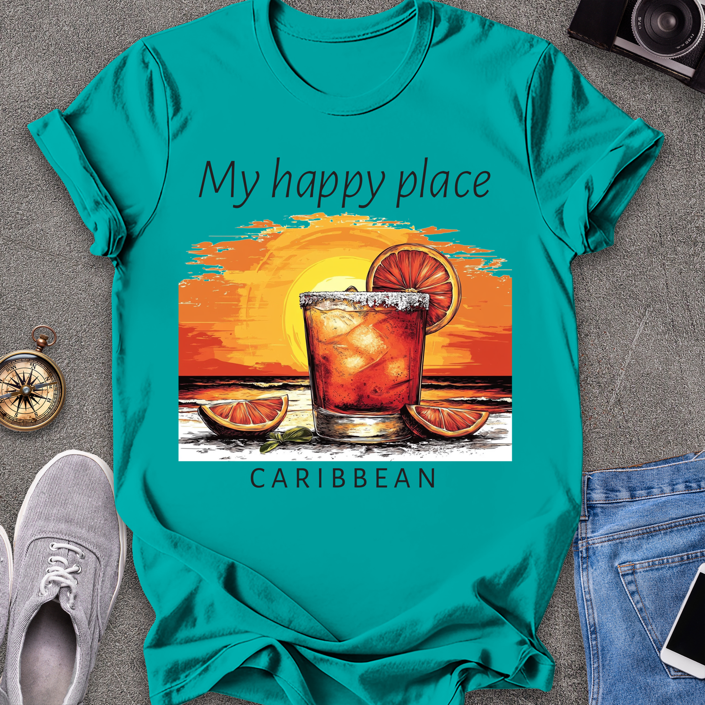 My Happy Place - Caribbean T-Shirt