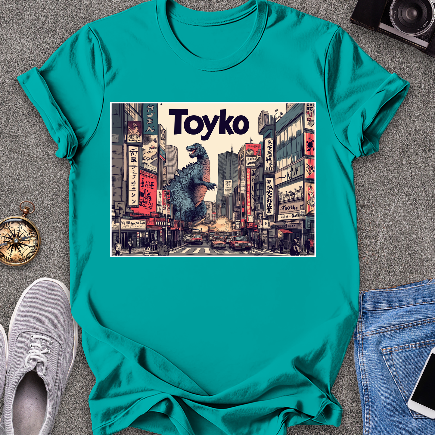 Tokyo - Godzilla T-Shirt