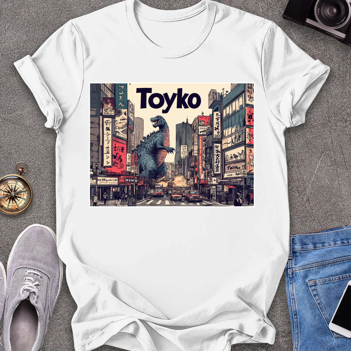 Tokyo - Godzilla T-Shirt