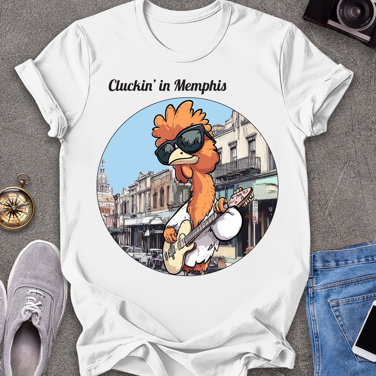 Cluckin' In Memphis - Tennessee T-Shirt