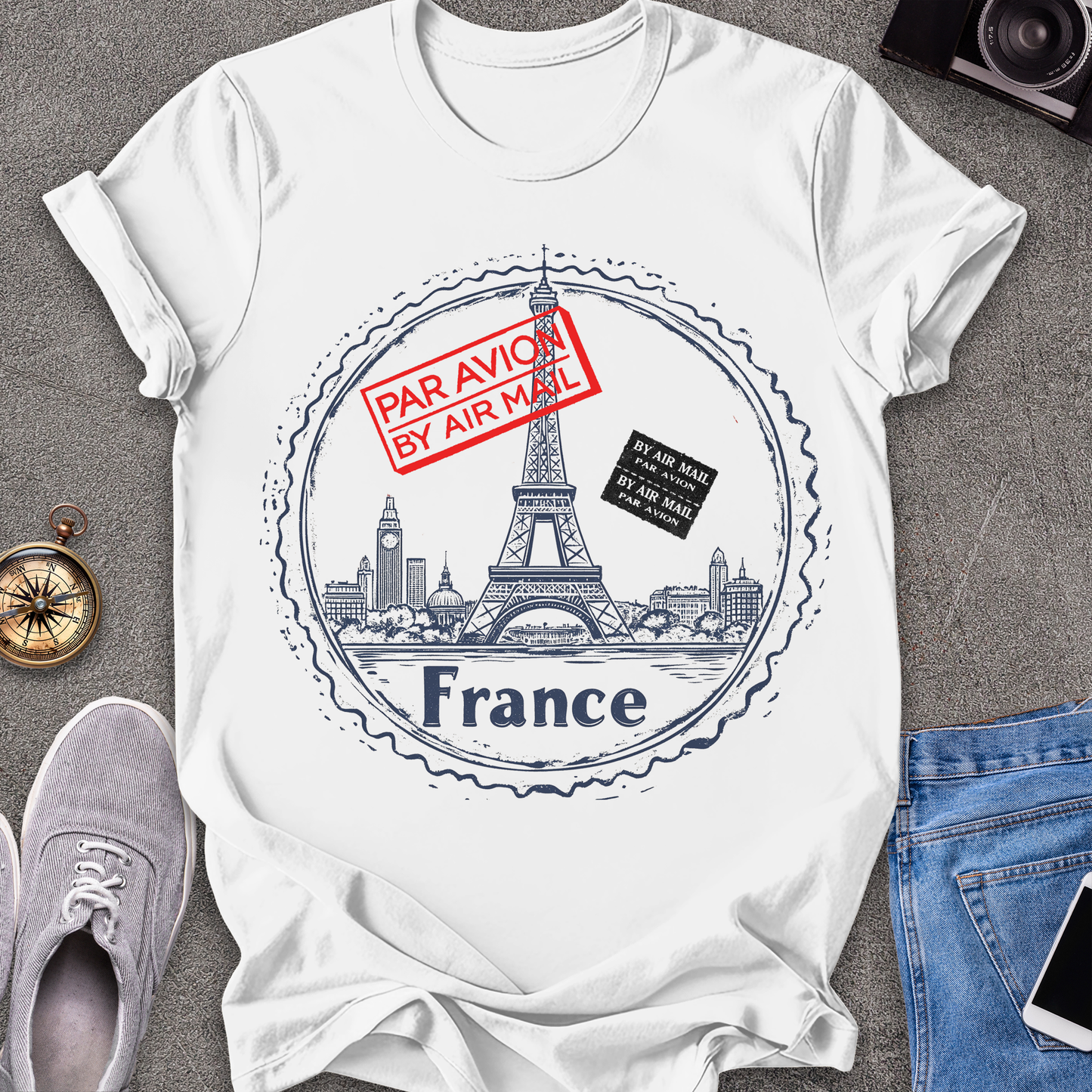 France Eiffel Tower T-Shirt