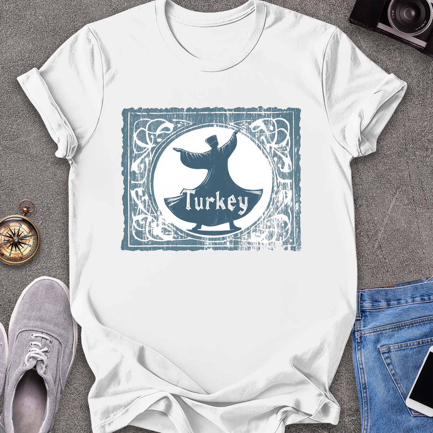 Turkey - Whirling Dervish T-Shirt
